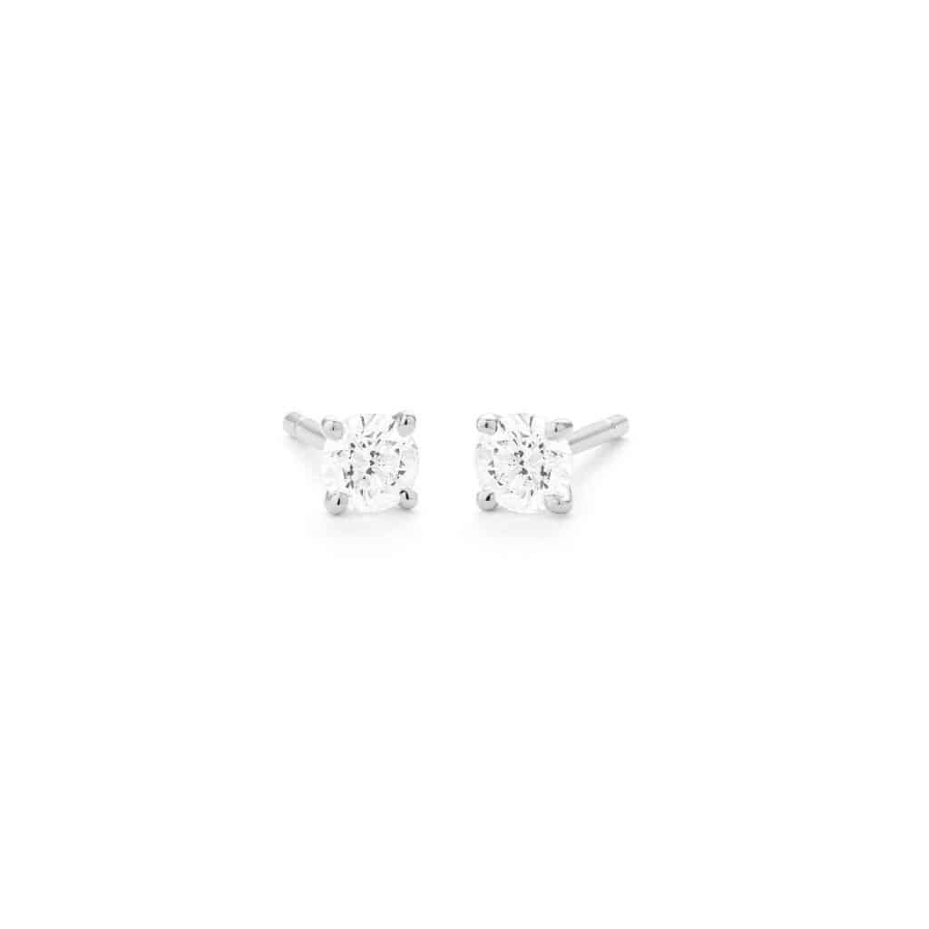 Boucles d'oreilles Maison Roca avec diamants