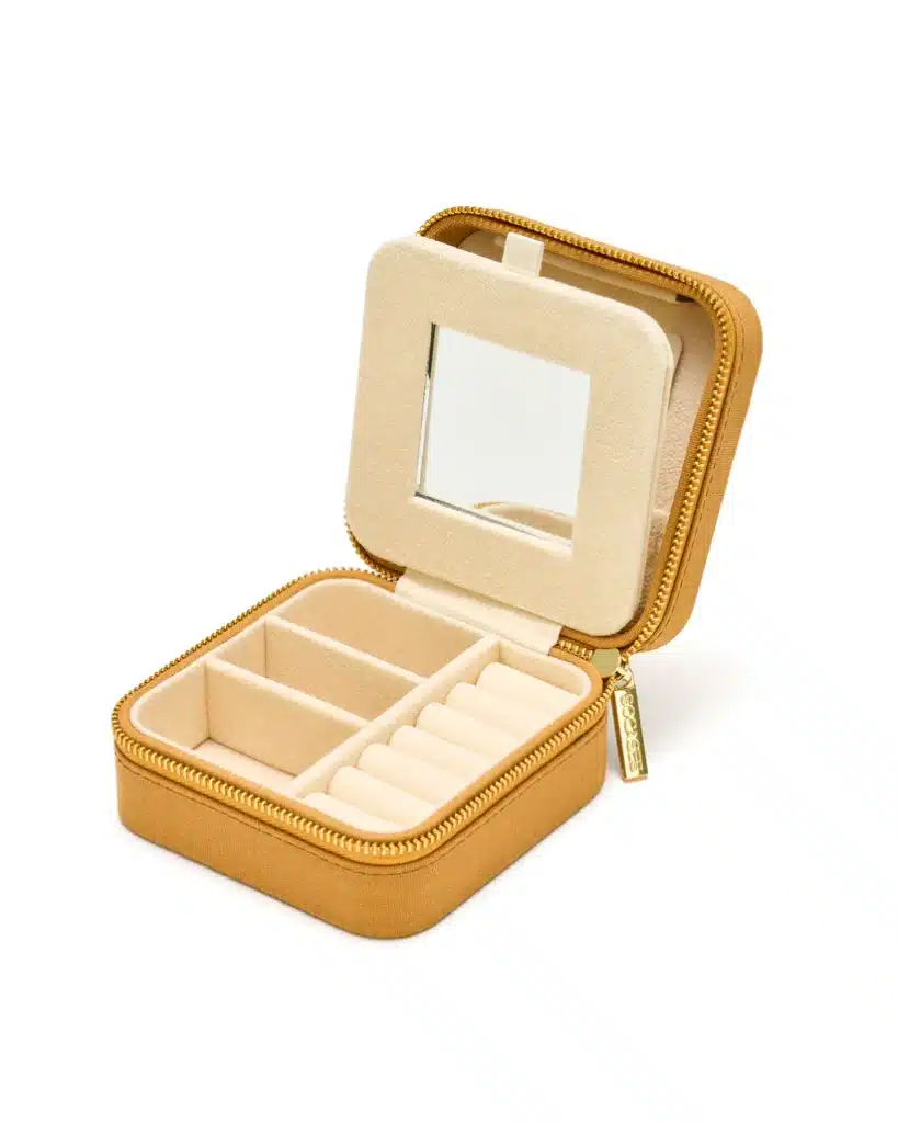 JEWELRY BOX Linen Edition col. golden mustard