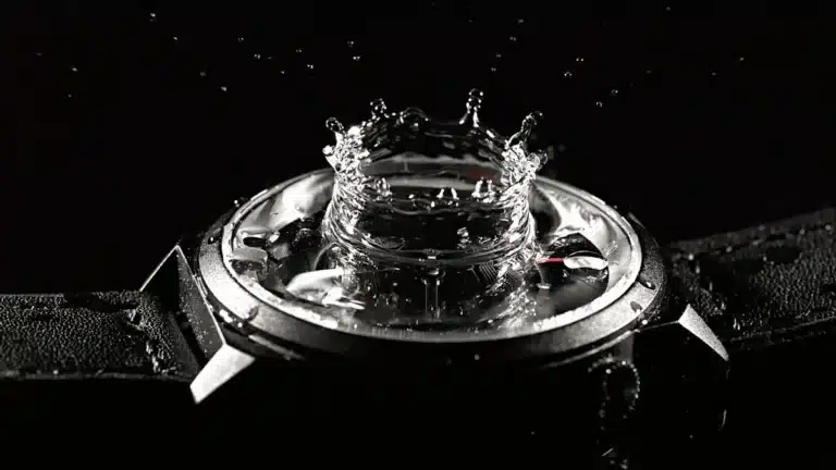 Clock Watch Water Resistant