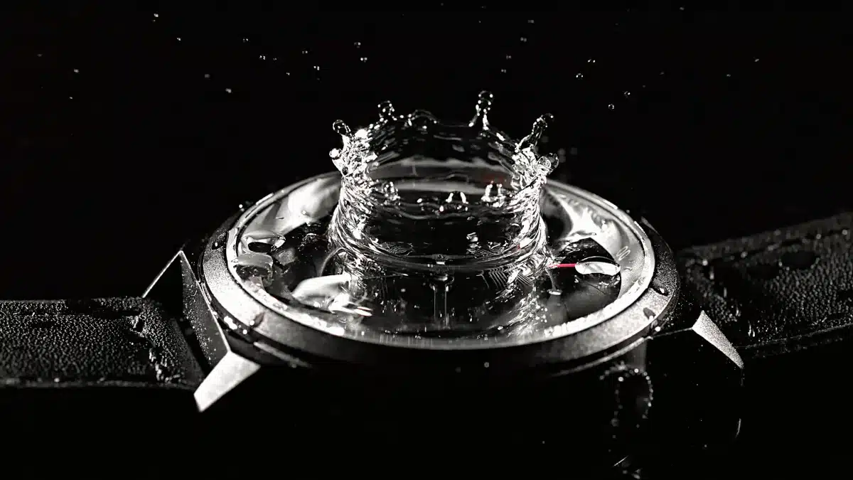 Clock Watch Water Resistant