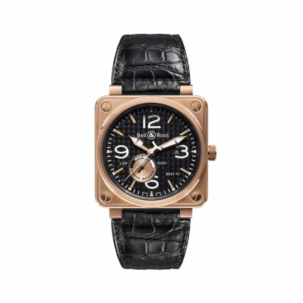 Bell & Ross BR01-97 Reserve de Marche 46 mm or